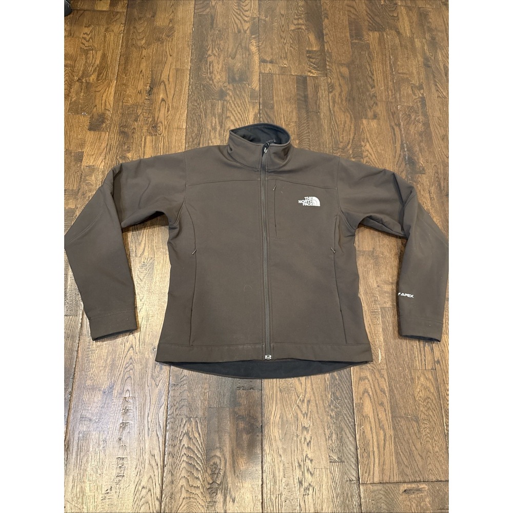 The North Face Women’s Apex Softshell Jacket — Brown — Size Small — Full Zip EUC